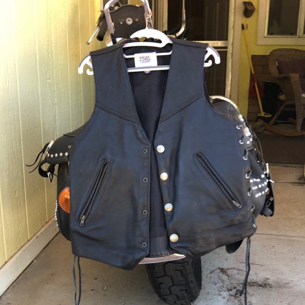 Leather Vest